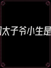 京圈太子爷小生是谁