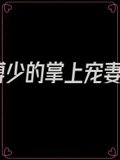 傅少的掌上宠妻