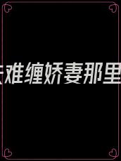 前夫难缠娇妻那里逃