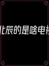 叫季北辰的是啥电视剧