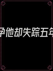 妻子怀孕他却失踪五年五年后小说