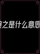 婉之是什么意思