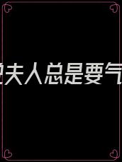 小说夫人总是要气我