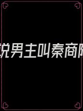 小说男主叫秦商陆