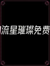 爱你如流星璀璨免费阅读